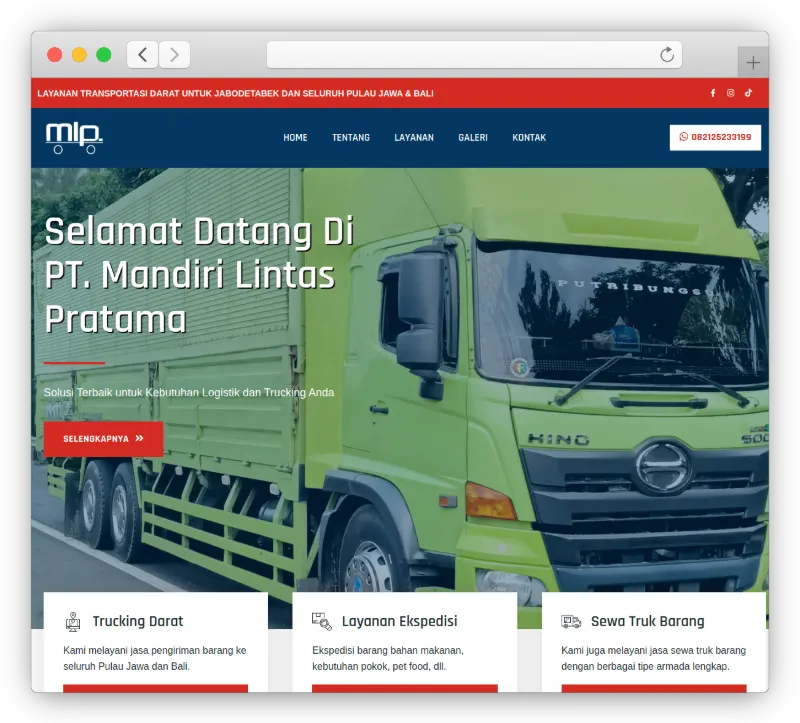 Web Logistik - 4 Hari Selesai