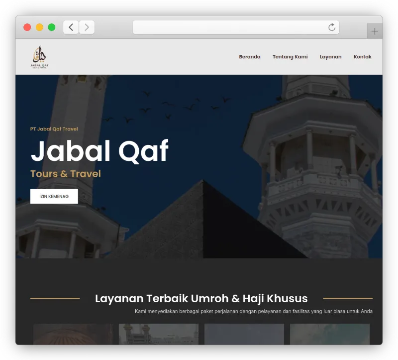 Web Tour Travel - 5 Hari Selesai